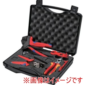 クニペックスツールズ KNIPEX クニペックス 9791-04V01 太陽光用工具セット МC4 V01