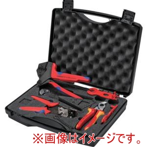 クニペックスツールズ KNIPEX クニペックス 9791-04V02 太陽光用工具セットМC4 V02