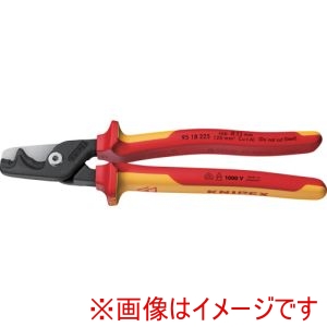 クニペックスツールズ KNIPEX クニペックス 9518-225 ステップカットXL 絶縁ケーブルカッター 225mm
