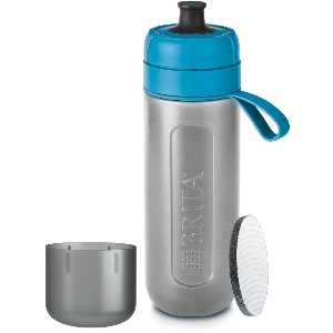 ブリタ BRITA ブリタ フィル&ゴーアクティブ 浄水機能付きボトル ブルー 2個パック 1031522 BRITA