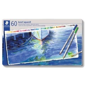 ステッドラー STAEDTLER ステッドラー 125M60 カラトアクェレル 水彩 色鉛筆 60色