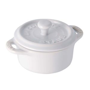 ストウブ Staub ストウブ セラミック ラウンド ミニココット ホワイト 40511-083 Staub