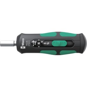 ヴェラ Wera Wera 75815 7515 差替式クラフトフォームセーフトルクドライバー、 2-6Nm