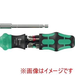 Wera Wera 51519 ラチェット式ドライバー クラフトフォーム コンパクト 28 RA 1