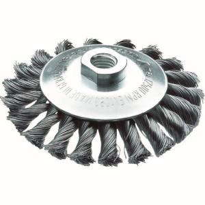 LESSMANN LESSMANN 471254 ノットベベルブラシ Φ100 高張度鋼線 0.5