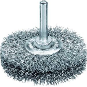 LESSMANN LESSMANN 413142 軸付ホイルブラシ 鋼線 0.2 φ30