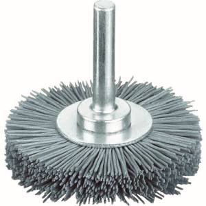 LESSMANN LESSMANN 415842 軸付ホイルブラシ 砥粒入ナイロン線 1.1 120 φ50