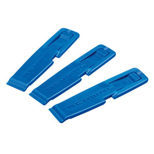シュワルベ SCHWALBE シュワルベ SW-1847 タイヤレバー ブルー 3本セット クリップ機能付 SCHWALBE
