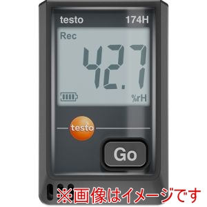 テストー TESTO テストー 0572 1741 02 温湿度データロガー USB testo 174H 黒