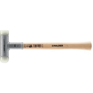 ロームヘルドハルダー HALDER HALDER 3366.225 スーパークラフトハンマー ヒッコリー製ハンドル、ナイロンヘッド 平面/球面