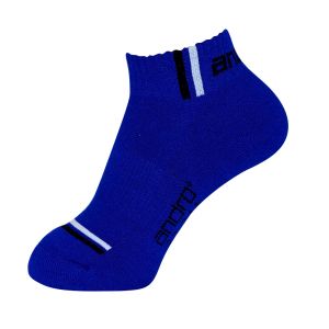 アンドロ andro アンドロ andro 卓球ソックス ターナ カラーソックス2 ブルー 22.0-24.5cm 362065