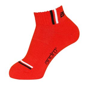 アンドロ andro アンドロ andro 卓球ソックス ターナ カラーソックス2 レッド 22.0-24.5cm 362068