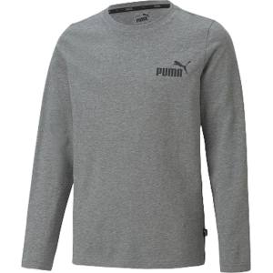 プーマ PUMA プーマ ESS 1 ロゴ LS Tシャツ 140 ミィディアムグレー 588985