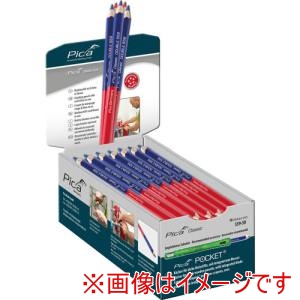 ピカマーカー Pica Marker ピカマーカー 559-50 チェッキング両用マーキング鉛筆 Classic 559 赤 青