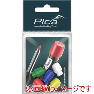 ピカマーカー Pica Marker ピカマーカー 55801 建築用シャープペンシル Dry 用カラーキャップ