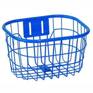 パルミー PALMY パルミー 幼児用 オシャレ 丸型 ワイヤーバスケット ブルー GKO-8131 12600033