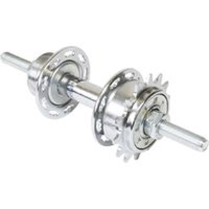 ナカノ ナカノ 36Hユニット後ハブ バンドブレーキ用 シルバー 14T