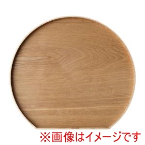 かのりゅう かのりゅう 半月盆 36cm ナチュラル