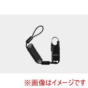 タナックス TANAX タナックス MFK-9003 ワイヤーロック コイル ブラック TANAX
