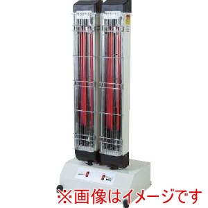 ナカトミ NAKATOMI ナカトミ IFH-20TP 遠赤外線電気ヒーター2灯式 三相200V IFH-20TP メーカー直送 代引不可 北海道沖縄離島不可