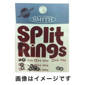 スミス SMITH スミス スプリットリング ブラック ＃0