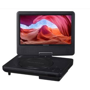 グリーンハウス Greenhouse グリーンハウス GH-PDV9R-BK 9型ワイド ポータブルDVDプレーヤー 乾電池 ブラック