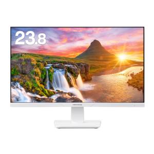 グリーンハウス GreenHouse グリーンハウス GH-LCW24L-WH 23.8型ワイドフルHD対応LED液晶ディスプレイ ホワイト