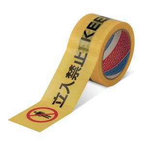 光洋化学 光洋化学 カットエースTKF 立入禁止 60ミリX25M