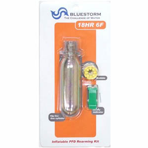 高階救命器具 Takashina 高階救命器具 18HR6F ブルーストーム 交換用ボンベキット