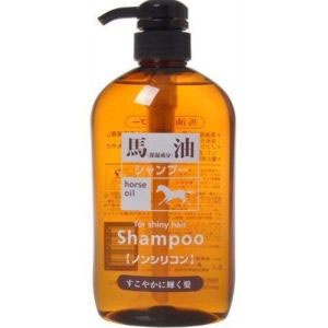 熊野油脂 熊野油脂 馬油 シャンプー 本体 600mL
