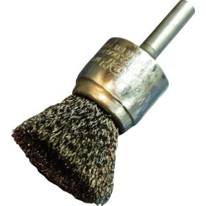 バーテック BURRTEC バーテック 3753400 ワイラークリンプ軸付エンドブラシ SUS0.15 MEBA-21SA