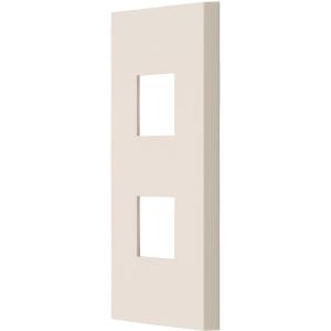 神保電器 神保電器 NKP-2UF PW プレート 1連用 ピュアホワイト