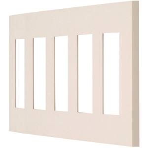 神保電器 神保電器 NKP-3UF-5 SG NKシリーズ 5連用 プレート 15個口 ソリッドグレー