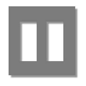 神保電器 神保電器 NKP-3UF-2 SB NKシリーズ 2連用 プレート 6個口 ソフトブラック