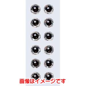 バスデイ Bassday バスデイ 3Dアイシール 4mm シルバー