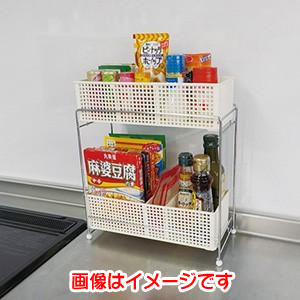 内山産業 内山産業 コンパクトスライドラック2段 仕切り付 UC-117