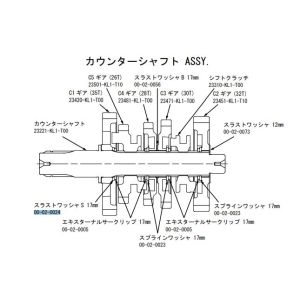 スペシャルパーツタケガワ SP武川 スペシャルパーツタケガワ 00-02-0024 スプラインワッシャー S 17mm 2ケ クロスミッションリペア