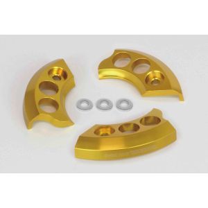 SPタケガワ TAKEGAWA SP武川 SPタケガワ 02-01-0267 R.クランクケースプロテクター ゴールド GROM(JC92)/モンキー125(JB03)/C125(JA58)
