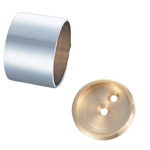 水上 MIZUKAMI 水上 真鍮クローム 二重ソケット φ13mm 2個セット 0934-00999
