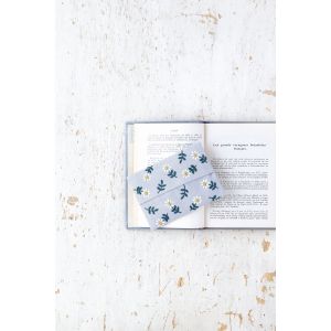 ルシアン LECIEN　cosmo ルシアン 刺繍キット ボタニカル刺繍シリーズ ポケット ティッシュケース デイジーのティッシュケース 843 cosmo