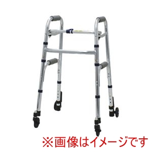 イーストアイ イーストアイ SW5310 セーフティーアームウォーカースリムMタイプ シルバー メーカー直送 代引不可 北海道沖縄離島不可