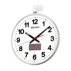 セイコー SEIKO セイコー SF211S ソーラー屋外用大型電波掛時計 527×450×78 金属枠 メーカー直送 代引不可 沖縄離島不可