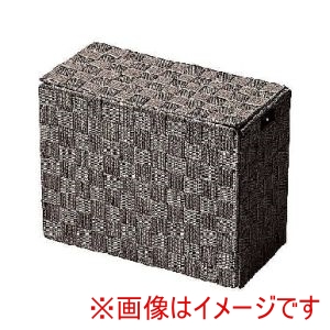 ちどり産業 ちどり産業 PP 蓋付き 収納 深型 ダークブラウン SF-921DBR