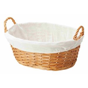 ちどり産業 ちどり産業 ポプラバスケット 楕円 ナチュラル 45-04NA