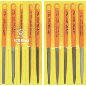 ツボサン TSUBOSAN ツボサン ST010-03 組ヤスリセット 10本組 細目