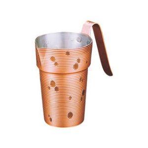 新光金属 新光金属 雪月花純銅チロリ 酒たんぽ 二合CF-32-1