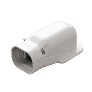 因幡電工 INABA 因幡電工 SW-100W 配管化粧カバー ウォールコーナー 100タイプ ホワイト
