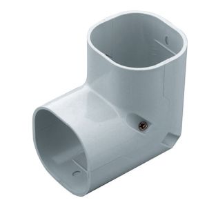 因幡電工 INABA 因幡電工 SC-77G 配管化粧カバー スリムコーナー立面90° 77タイプ グレー