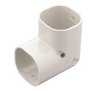 因幡電工 INABA 因幡電工 SC-140I 配管化粧カバー スリムコーナー立面90° 140タイプ アイボリー