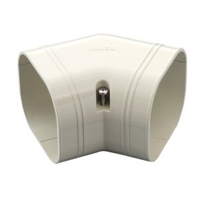 因幡電工 INABA 因幡電工 SKF-66I 配管化粧カバー スリムコーナー平面45° 66タイプ アイボリー